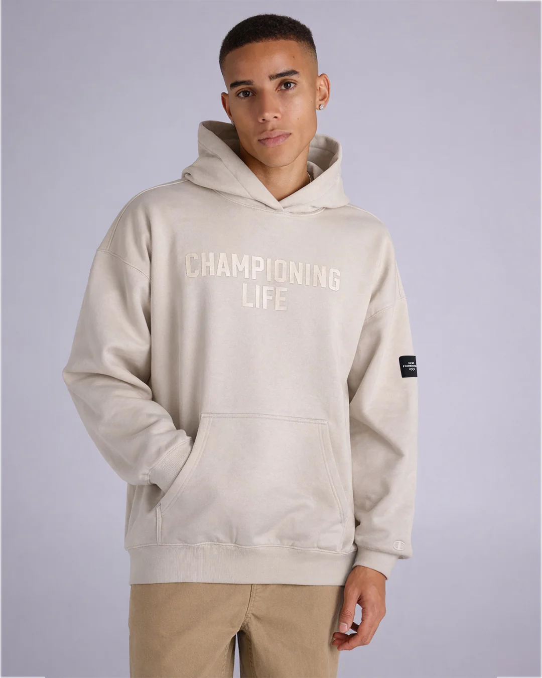 Champion x Klim Foundation Oversized Hoodie