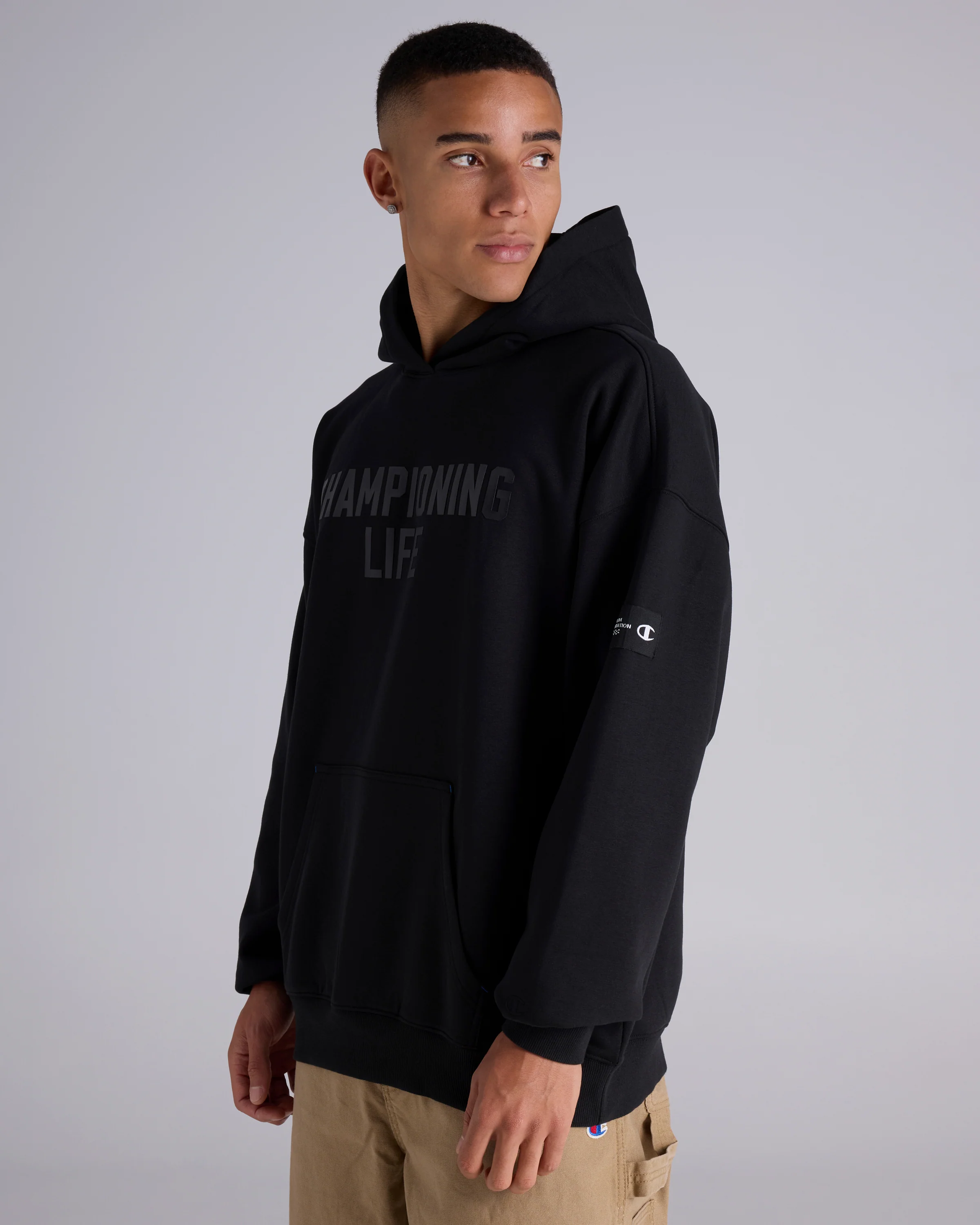 Champion x Klim Foundation Oversized Hoodie - Image 3