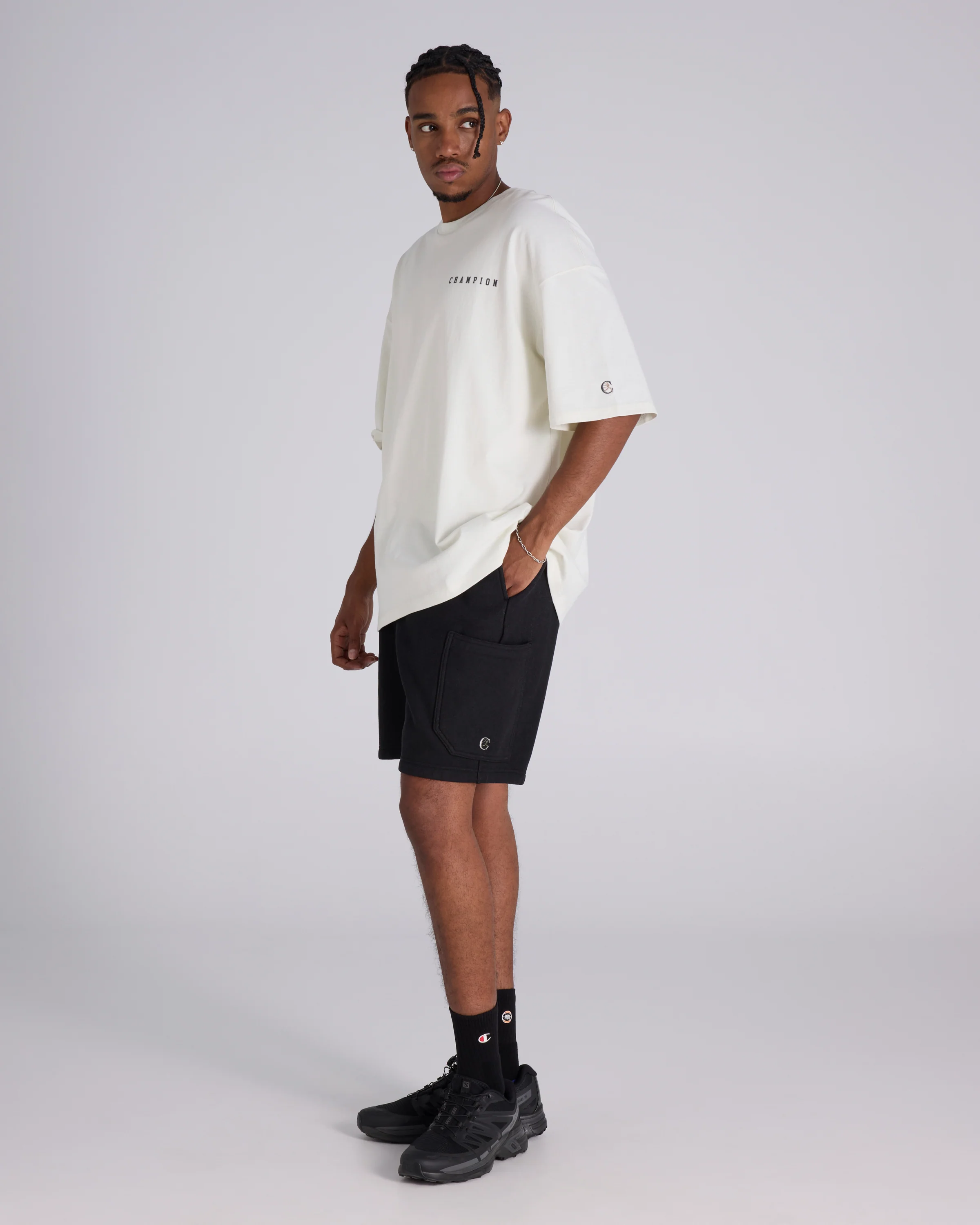 Reworked Fleece Shorts - Image 4