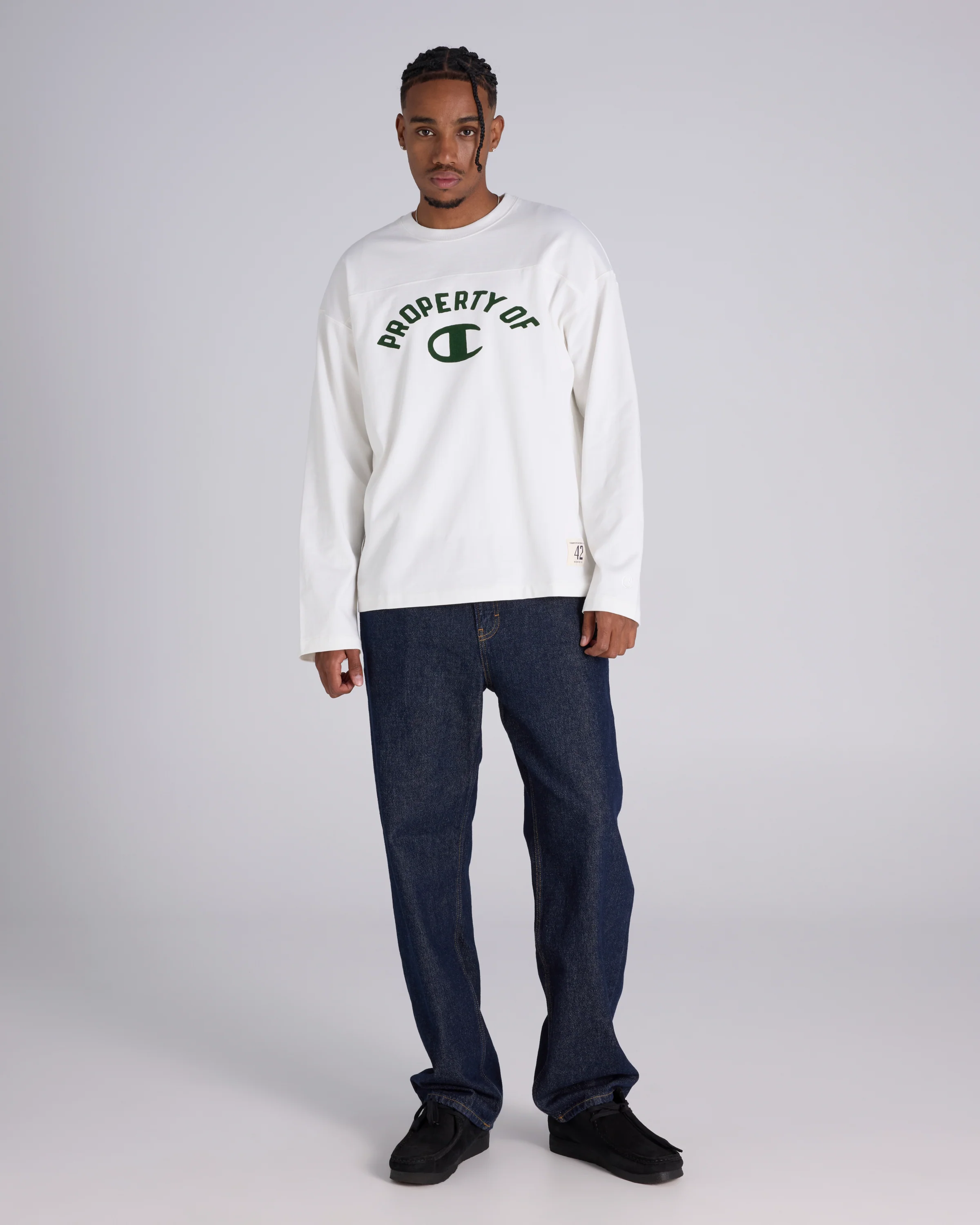 Time Capsule 40's Long Sleeve Football Jersey - Image 4