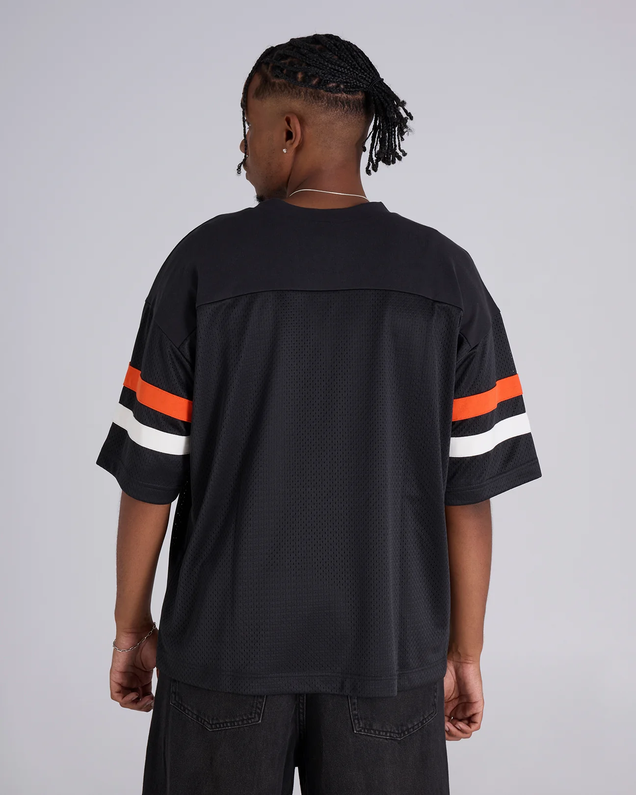 Time Capsule Mesh Football Jersey Tee - Image 3