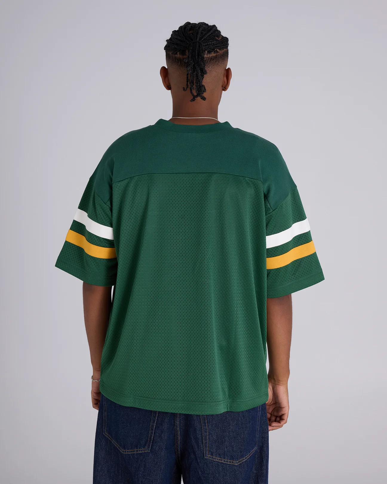 Time Capsule Mesh Football Jersey Tee - Image 3
