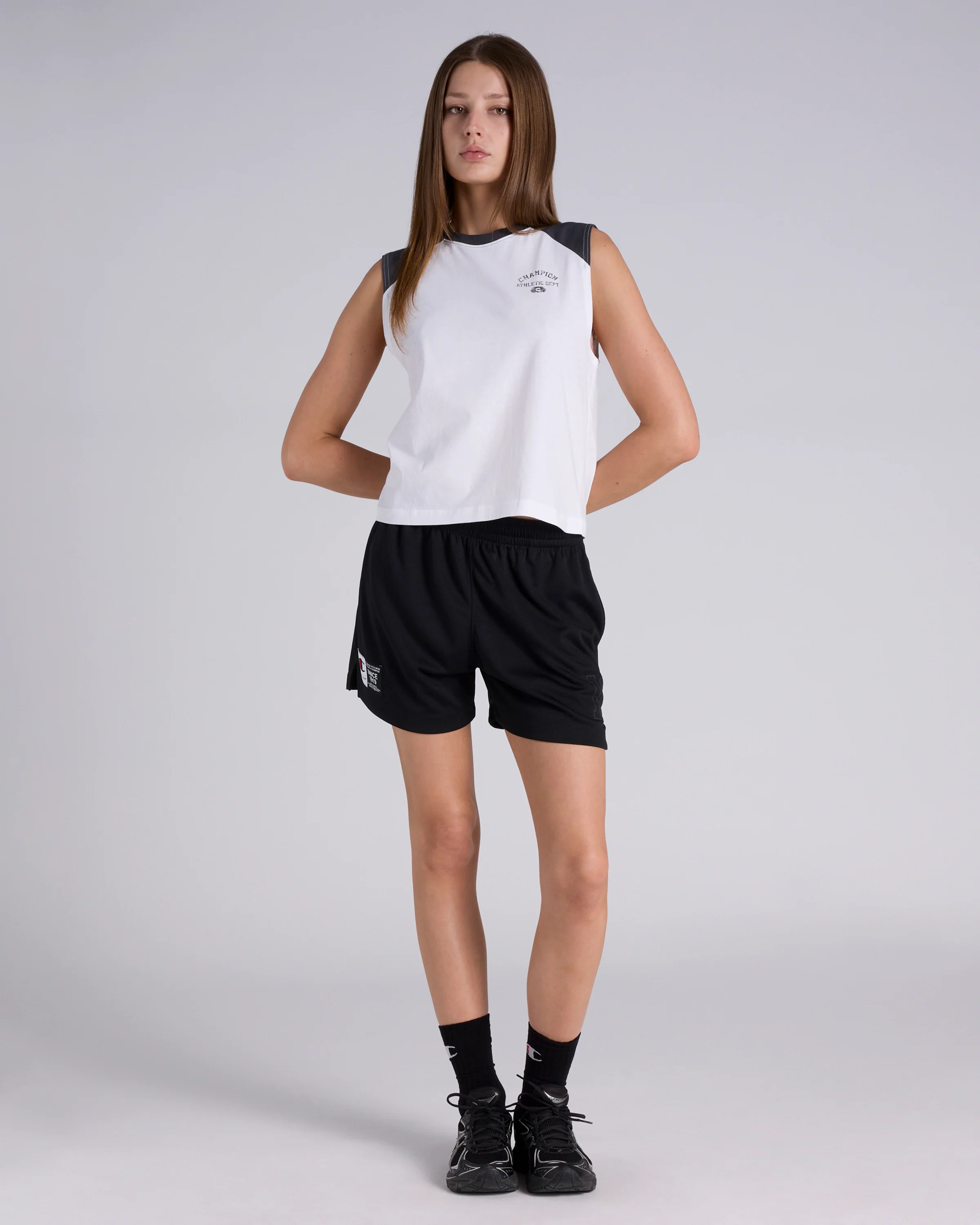 Ringer Sleeveless Tee - Image 4