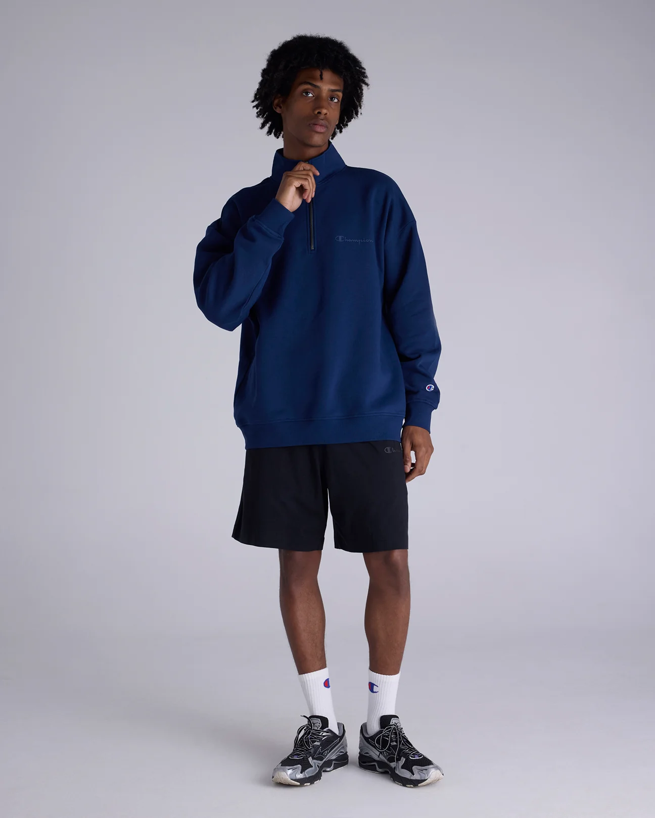 Tonal Quarter Zip - Image 4