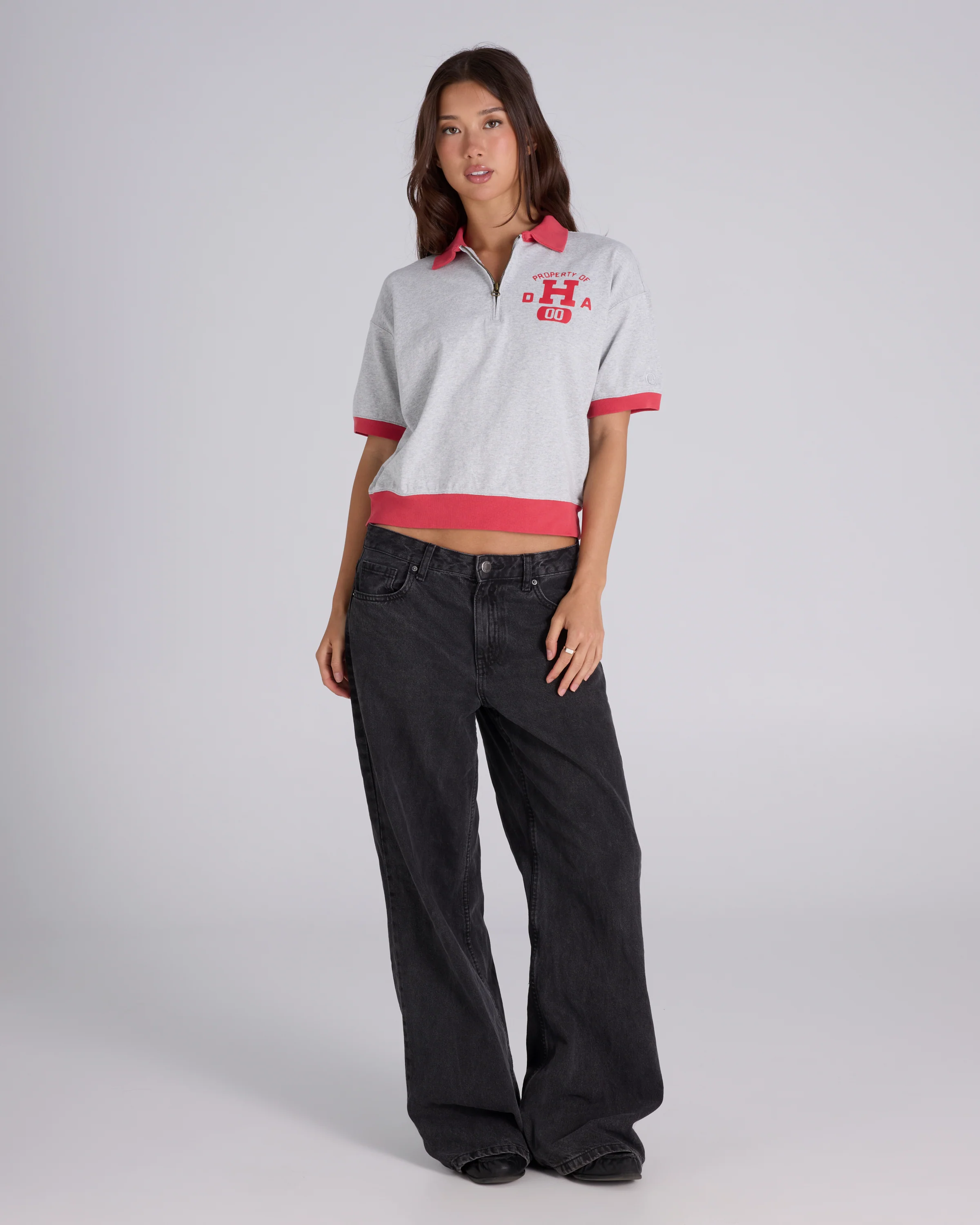 Time Capsule Half Zip Polo Tee - Image 4