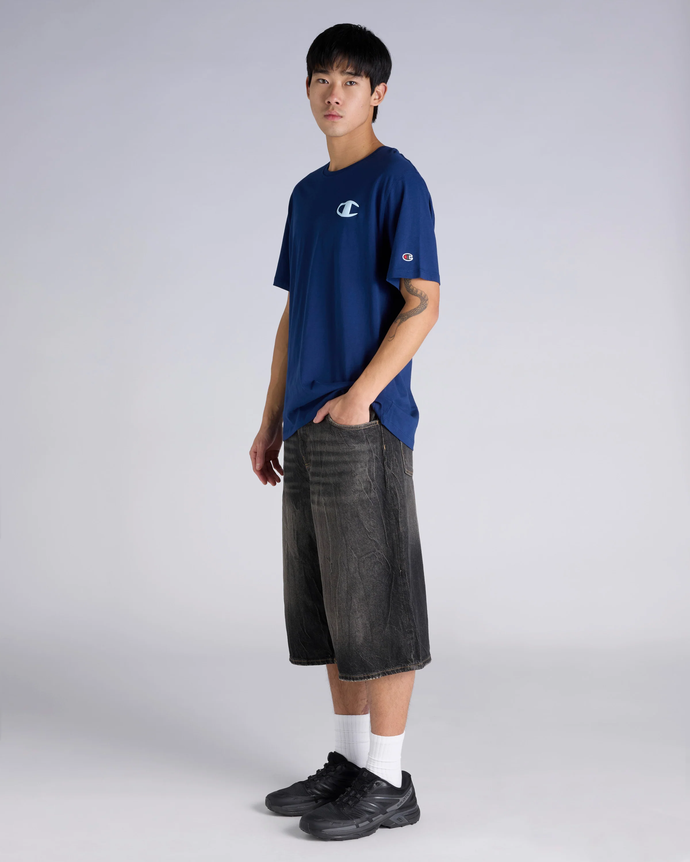Champion Puff C-Logo Tee - Image 4