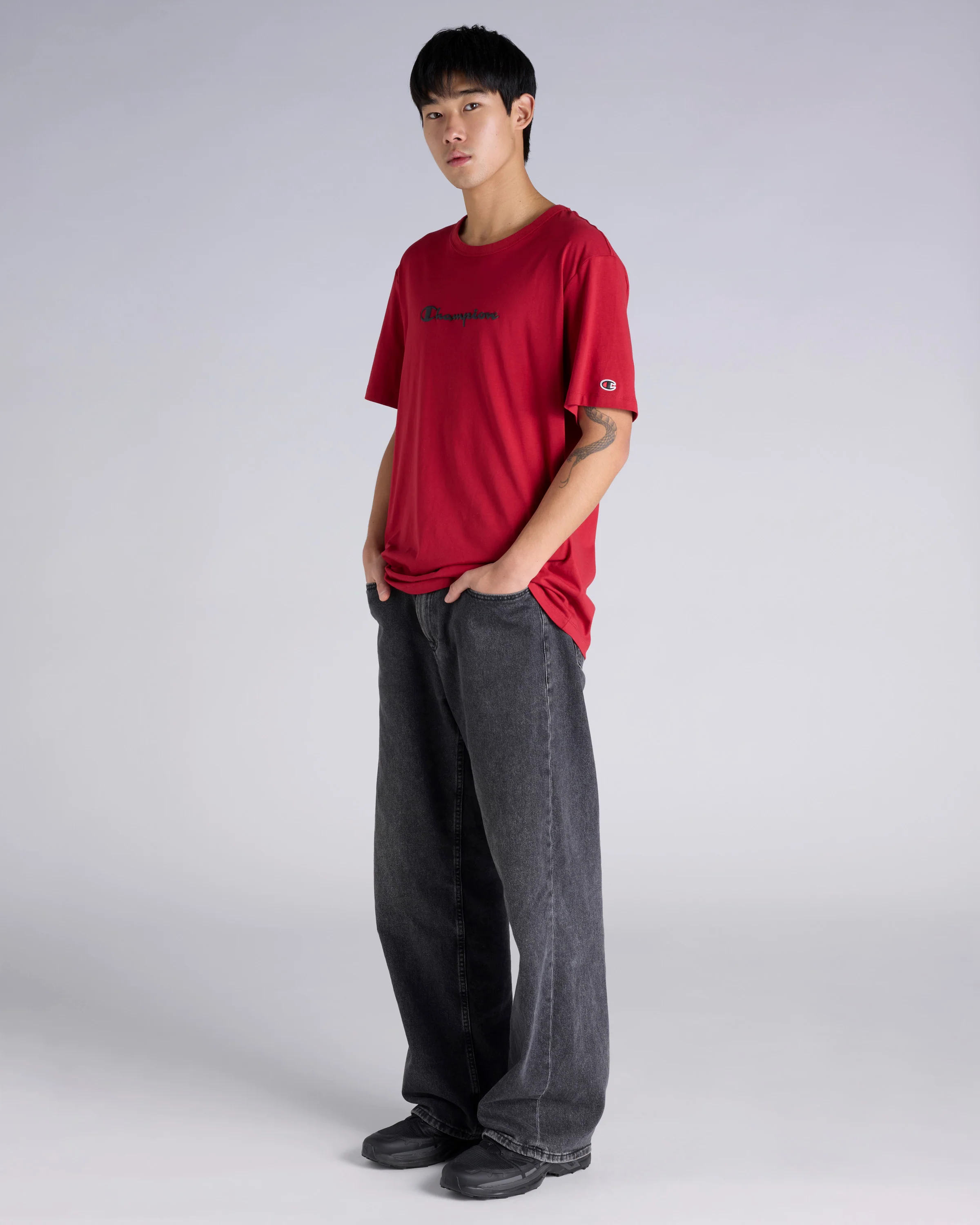 Champion Puff Script Tee - Image 4
