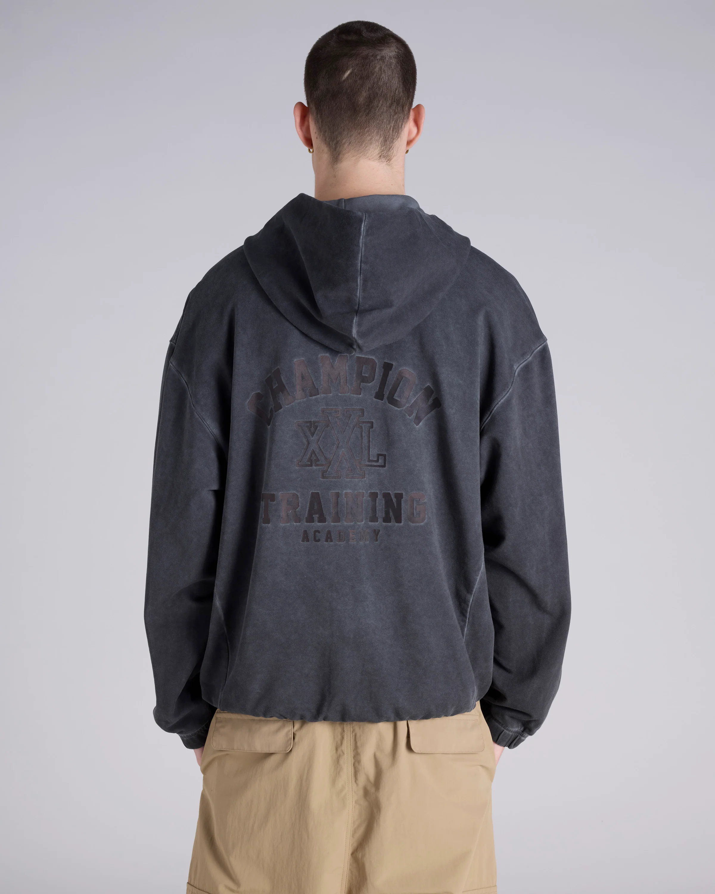 Garment Dye Full Zip Hoodie - Image 3