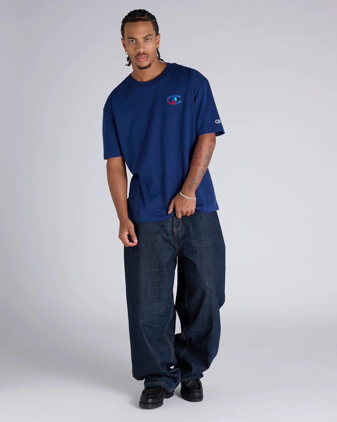 Plaid Patch Heritage Tee - Image 4