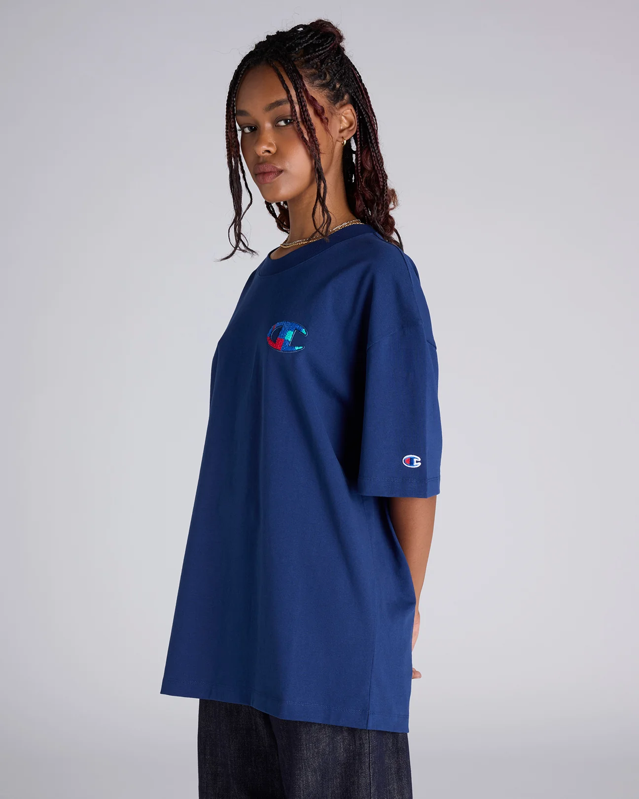 Plaid Patch Heritage Tee - Image 6