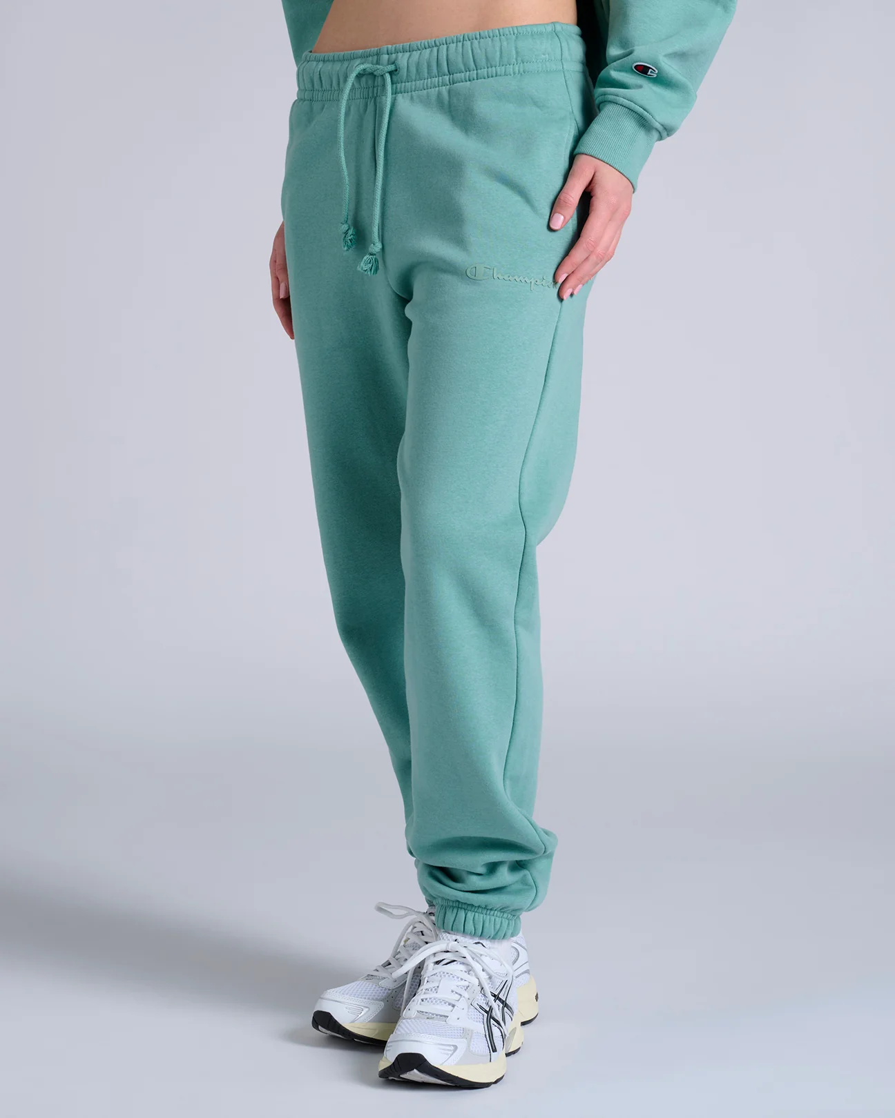 Tonal Script HiWaist Jogger - Image 2