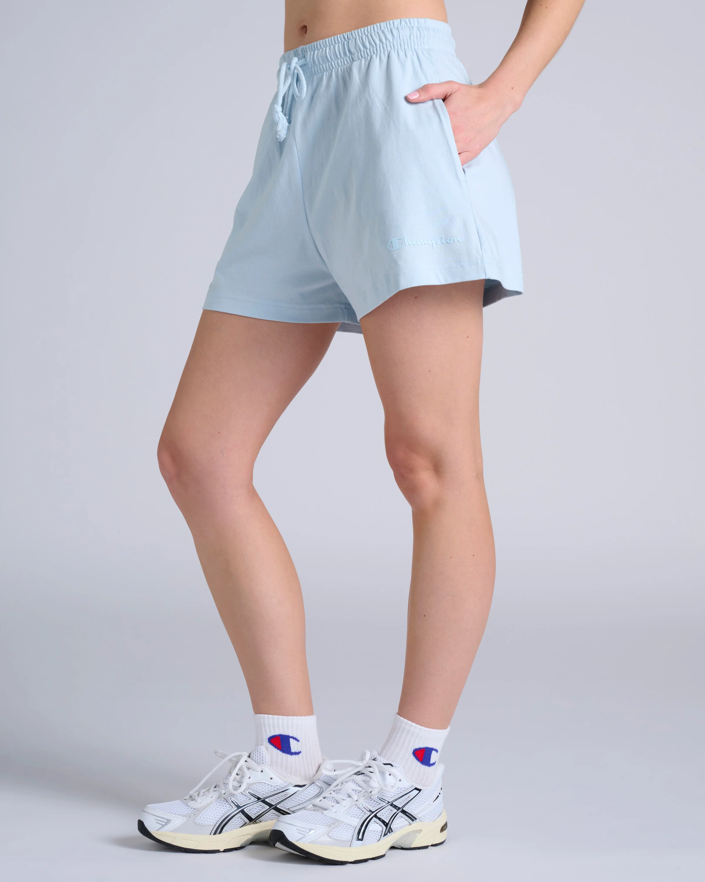 Tonal Script Jersey Short - Image 2
