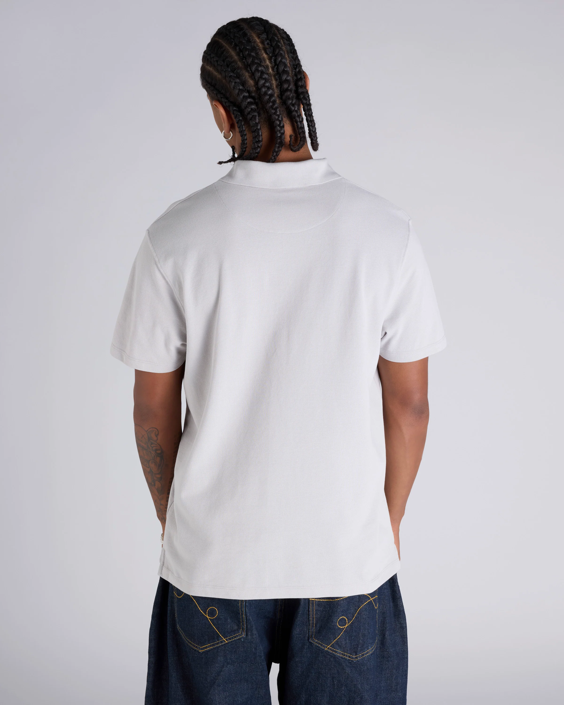 Script Pique Polo Shirt - Image 3