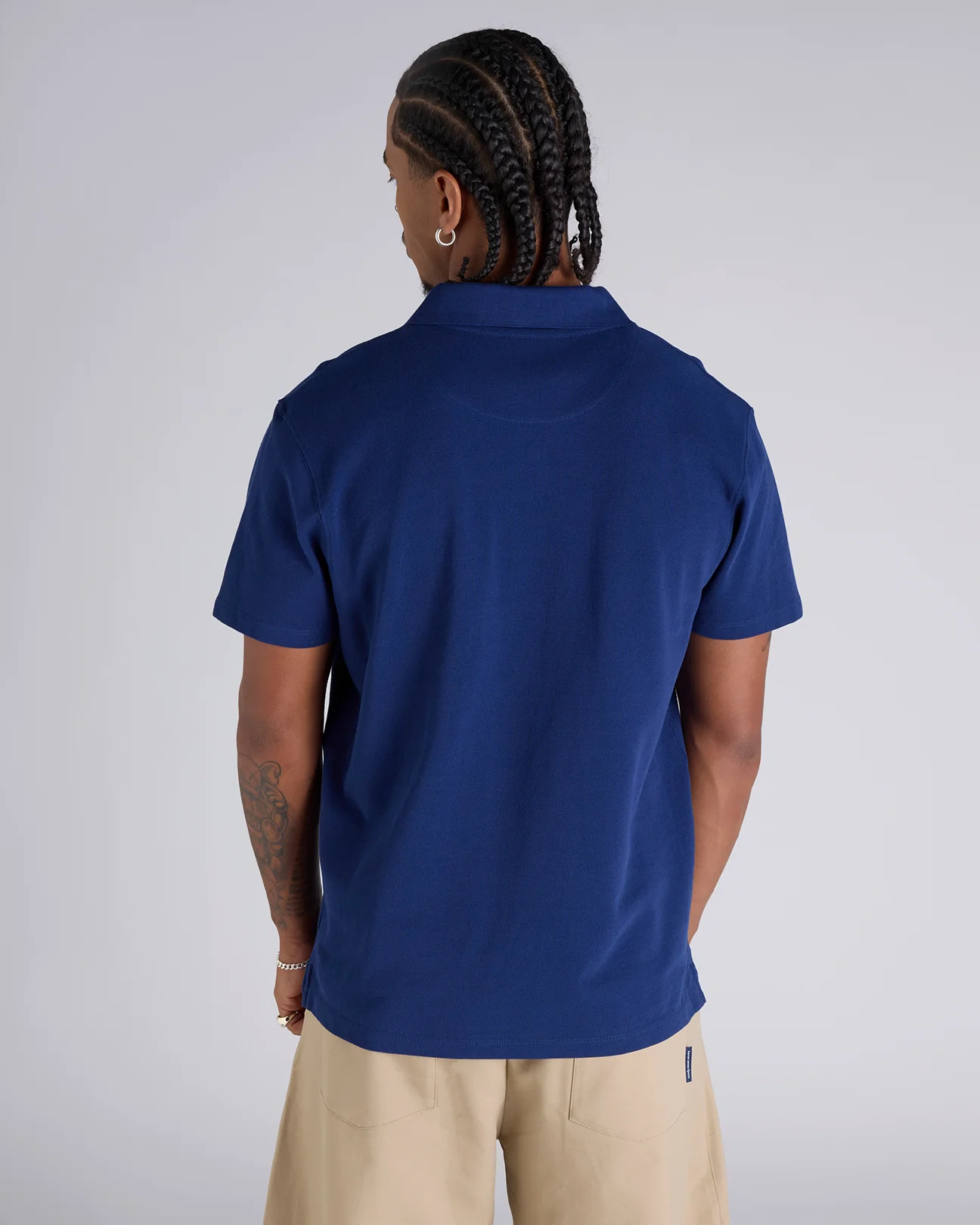 Script Pique Polo Shirt - Image 3