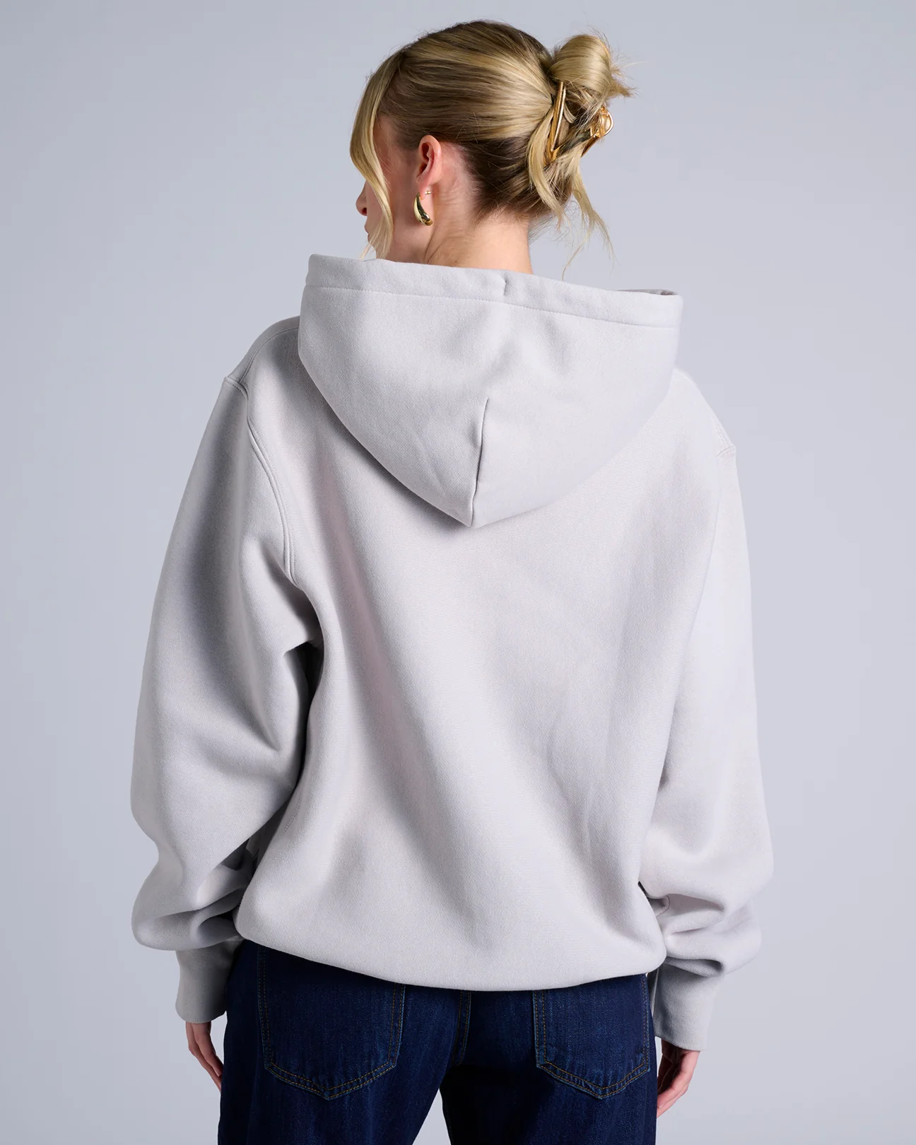 Reverse Weave C Logo Hoodie - Image 8