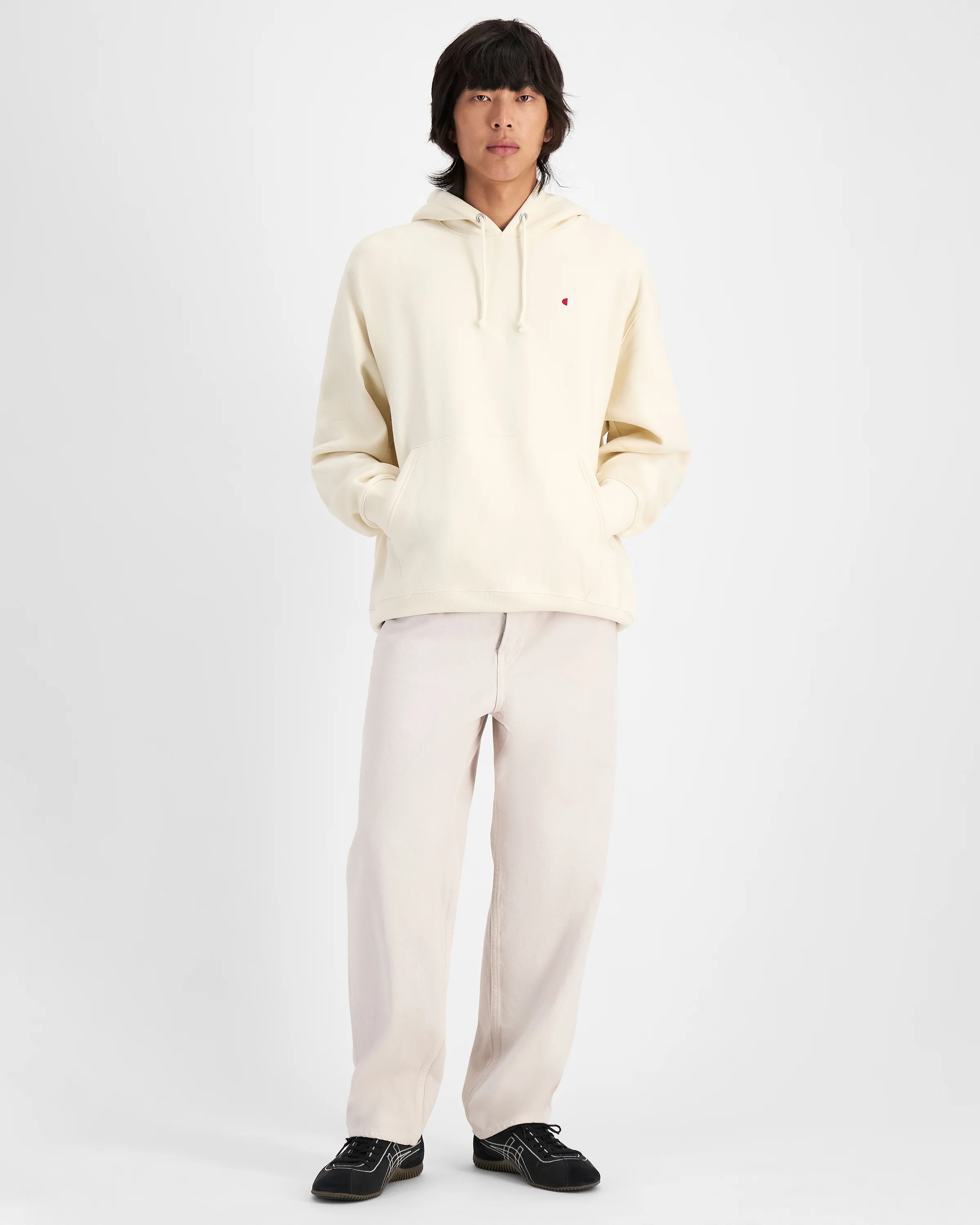 Reverse Weave C Logo Hoodie - Image 4