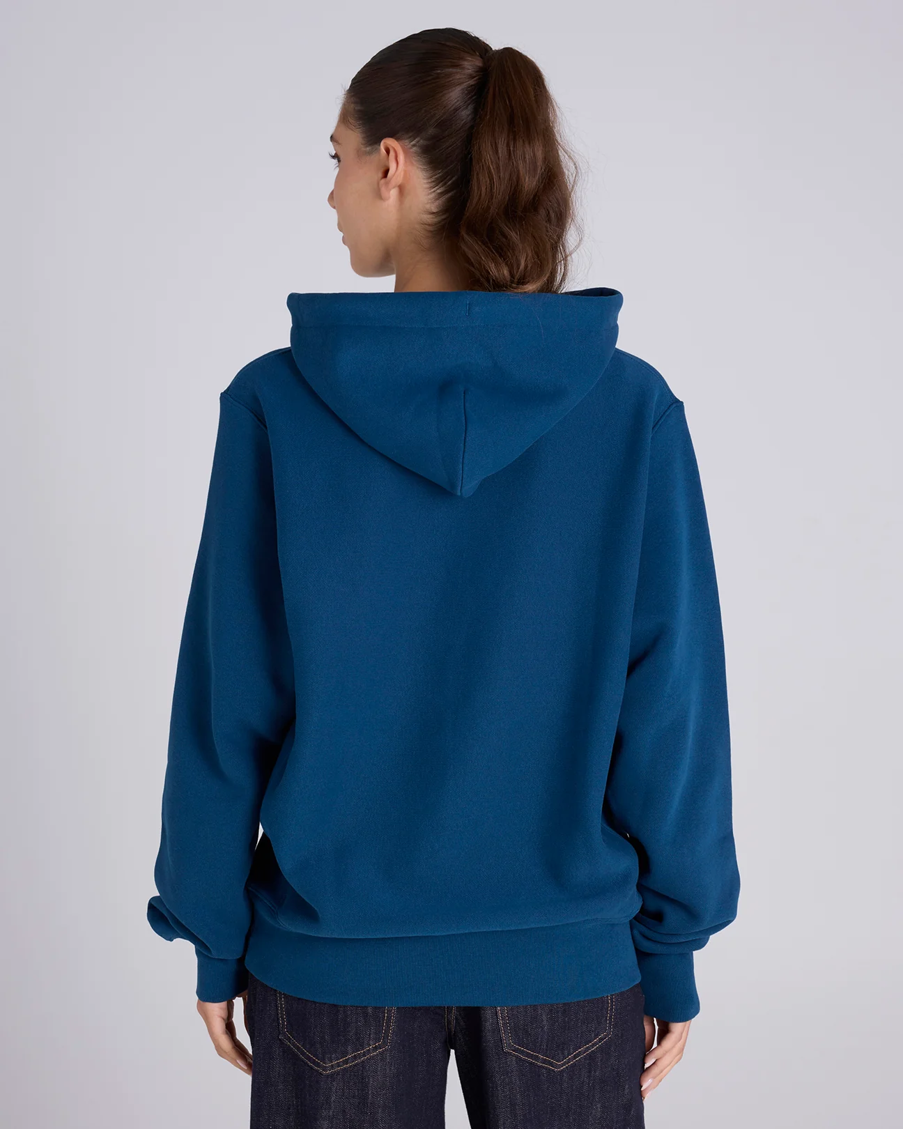 Reverse Weave C Logo Hoodie - Image 7