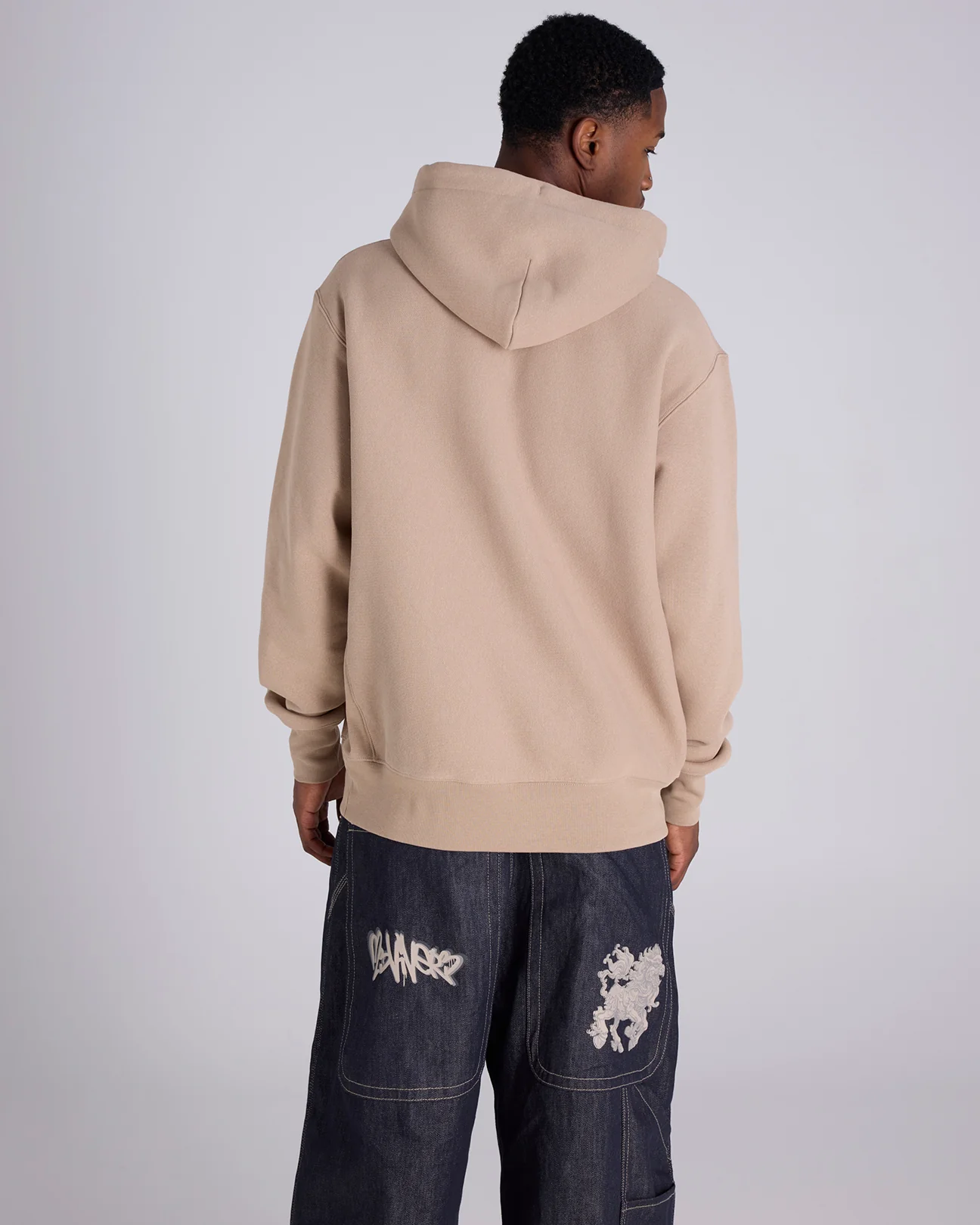 Reverse Weave C Logo Hoodie - Image 3