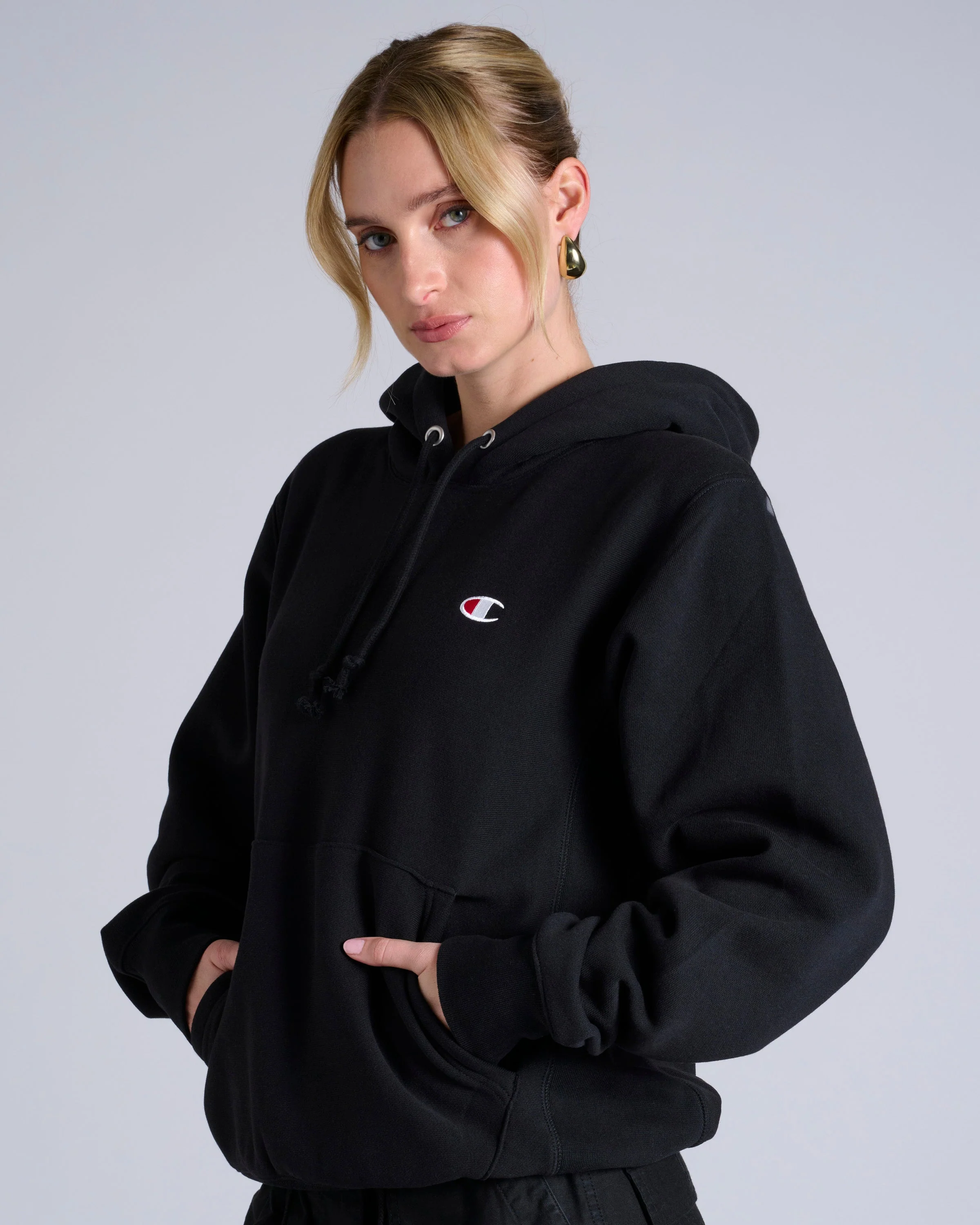 Reverse Weave C Logo Hoodie - Image 12