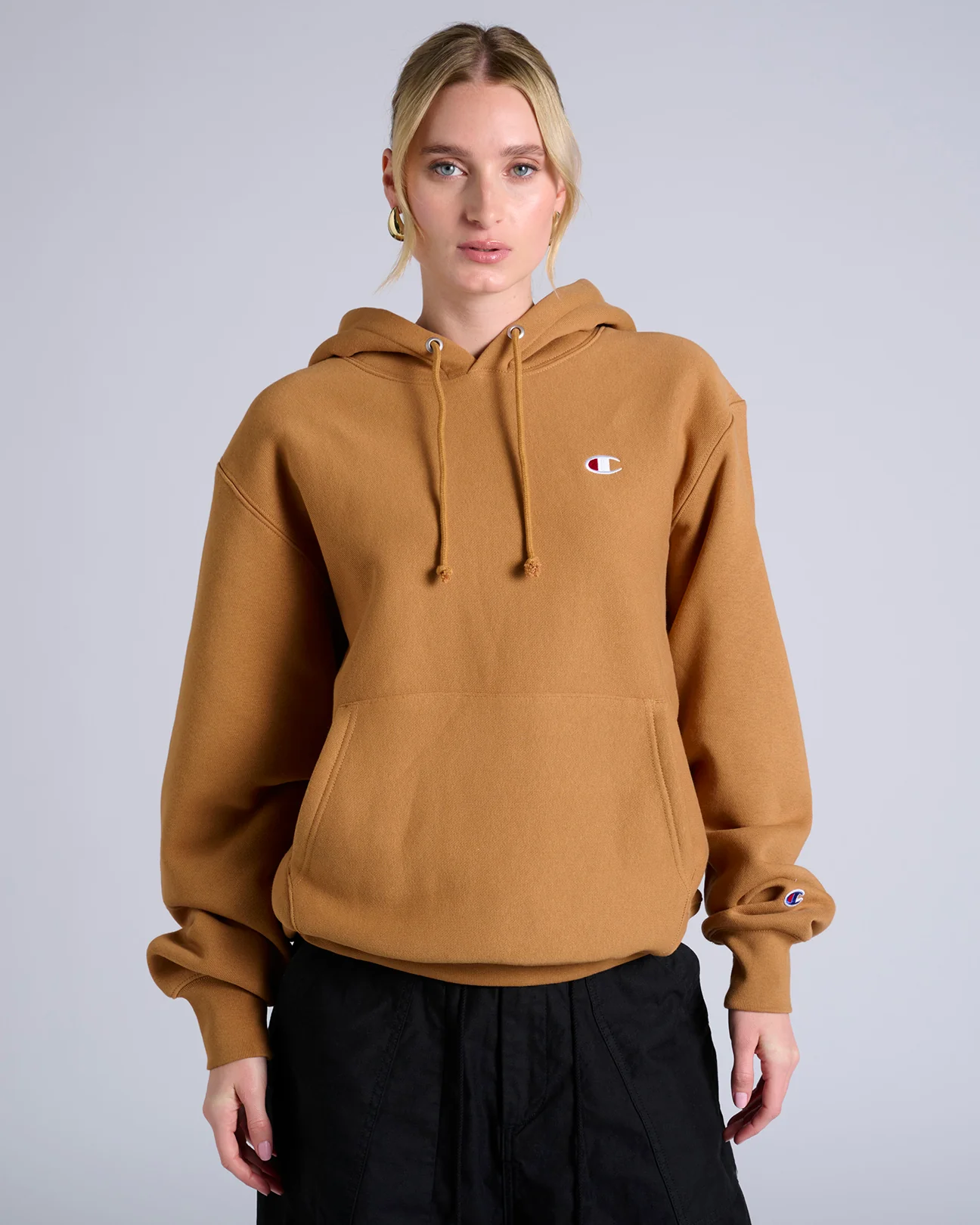 Reverse Weave C Logo Hoodie - Image 6