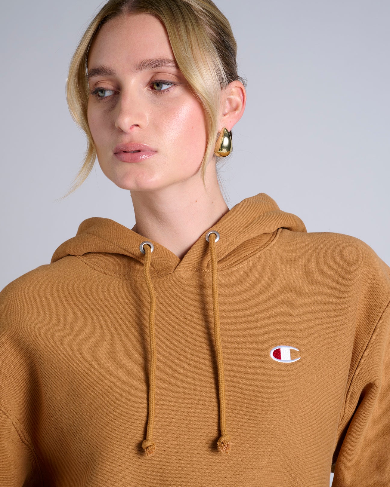 Reverse Weave C Logo Hoodie - Image 8