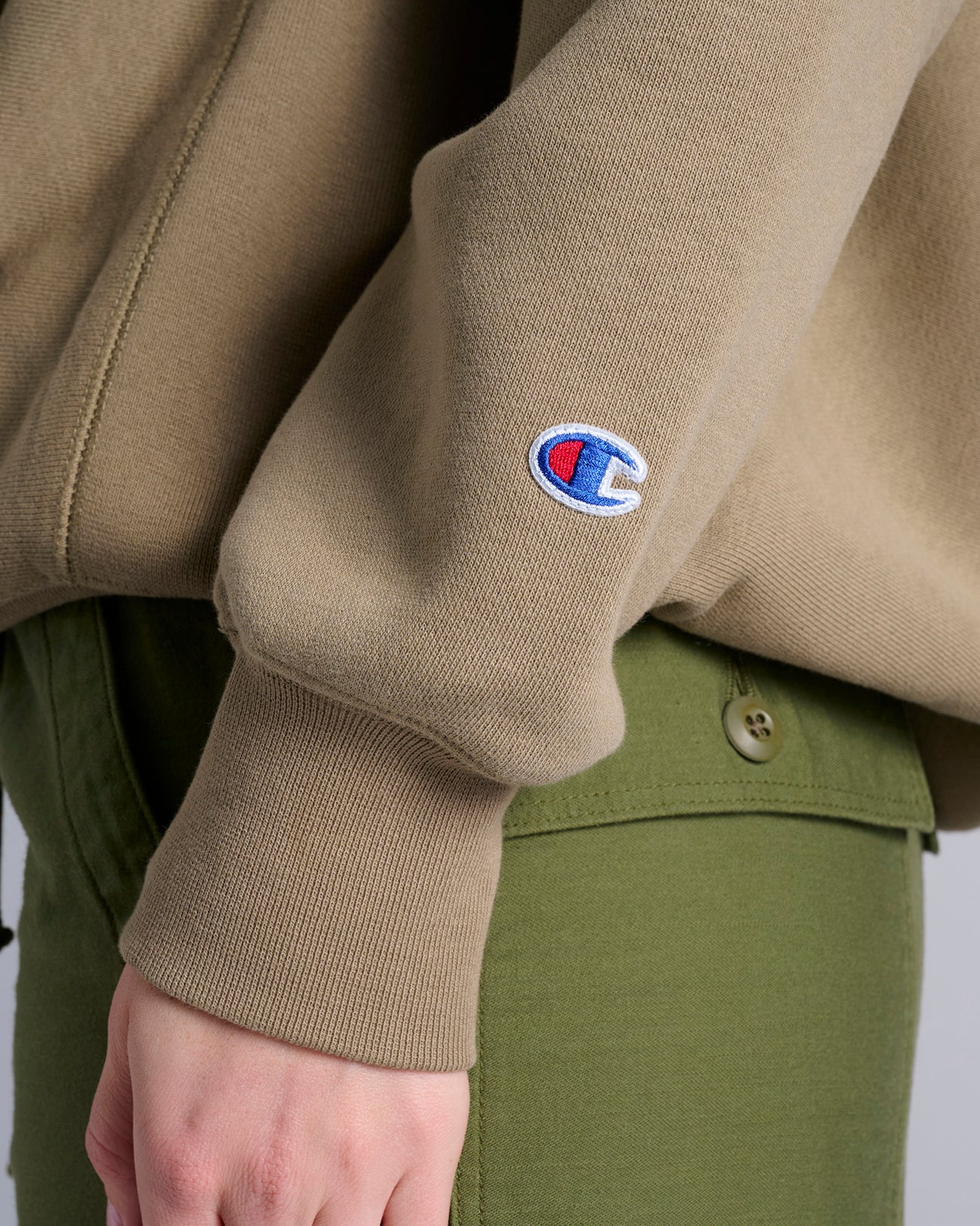 Reverse Weave C Logo Hoodie - Image 9