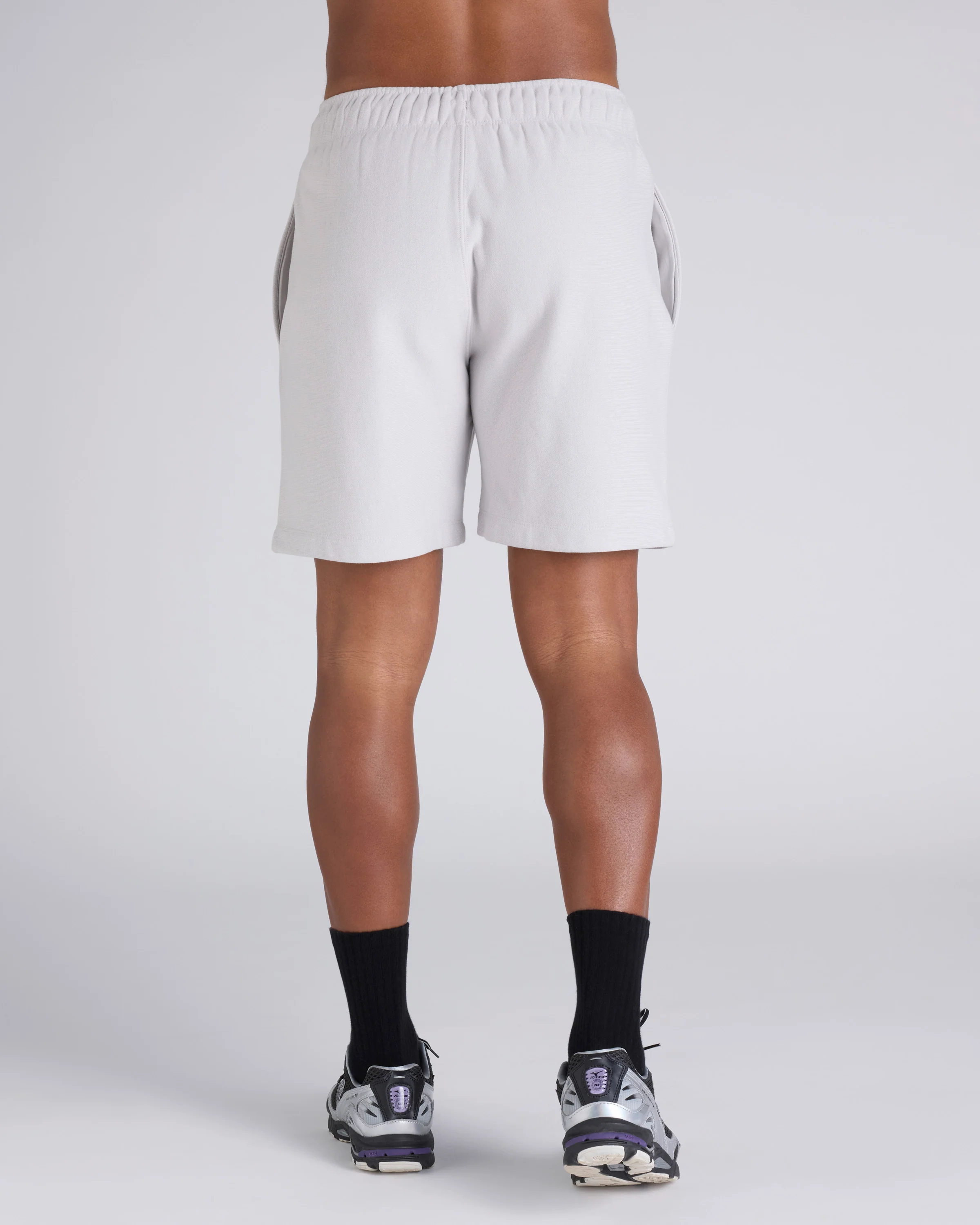 Reverse Weave Terry Relaxed Shorts - Image 3