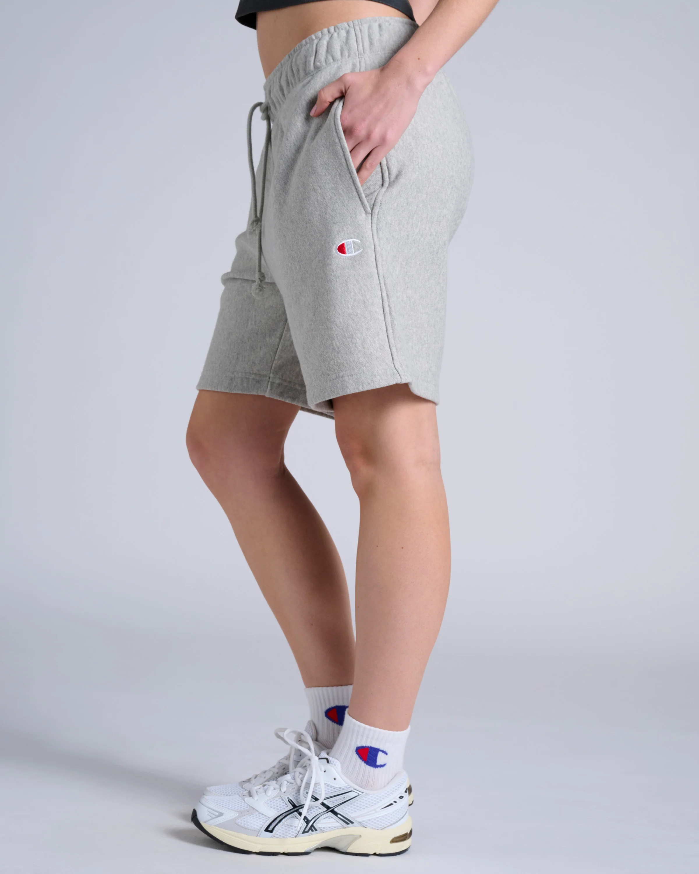 Reverse Weave Terry Relaxed Shorts - Image 8