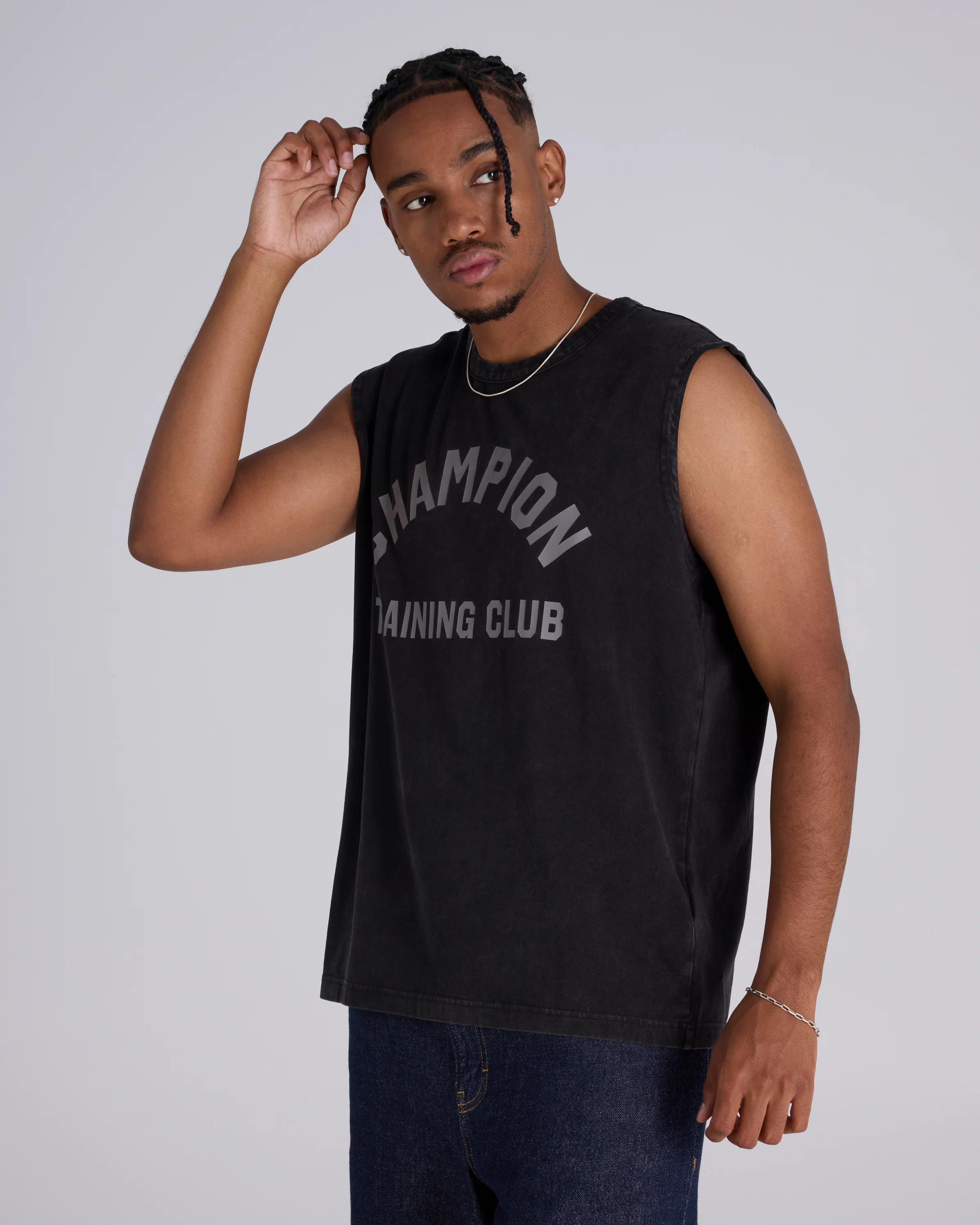 Ring Side Graphic Muscle Tee - Image 2