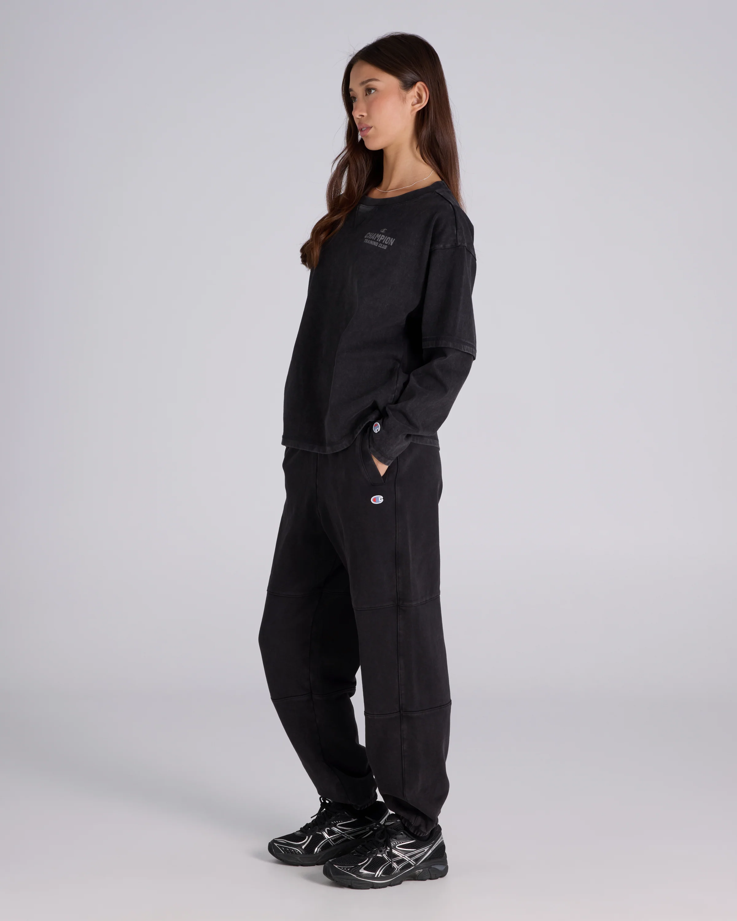 Ring Side Elastic Cuff Track Pants - Image 4