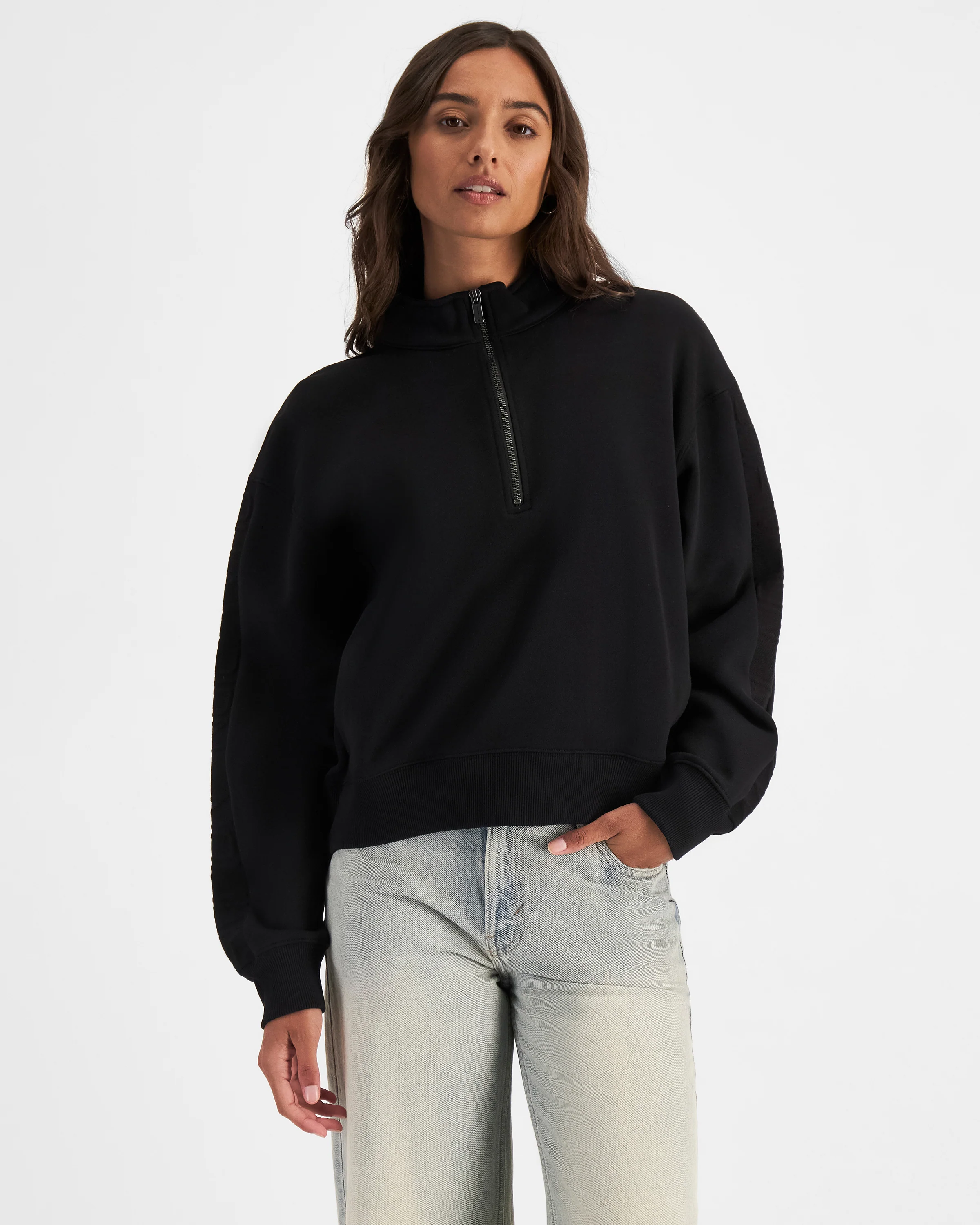 Rochester Half Zip Crew