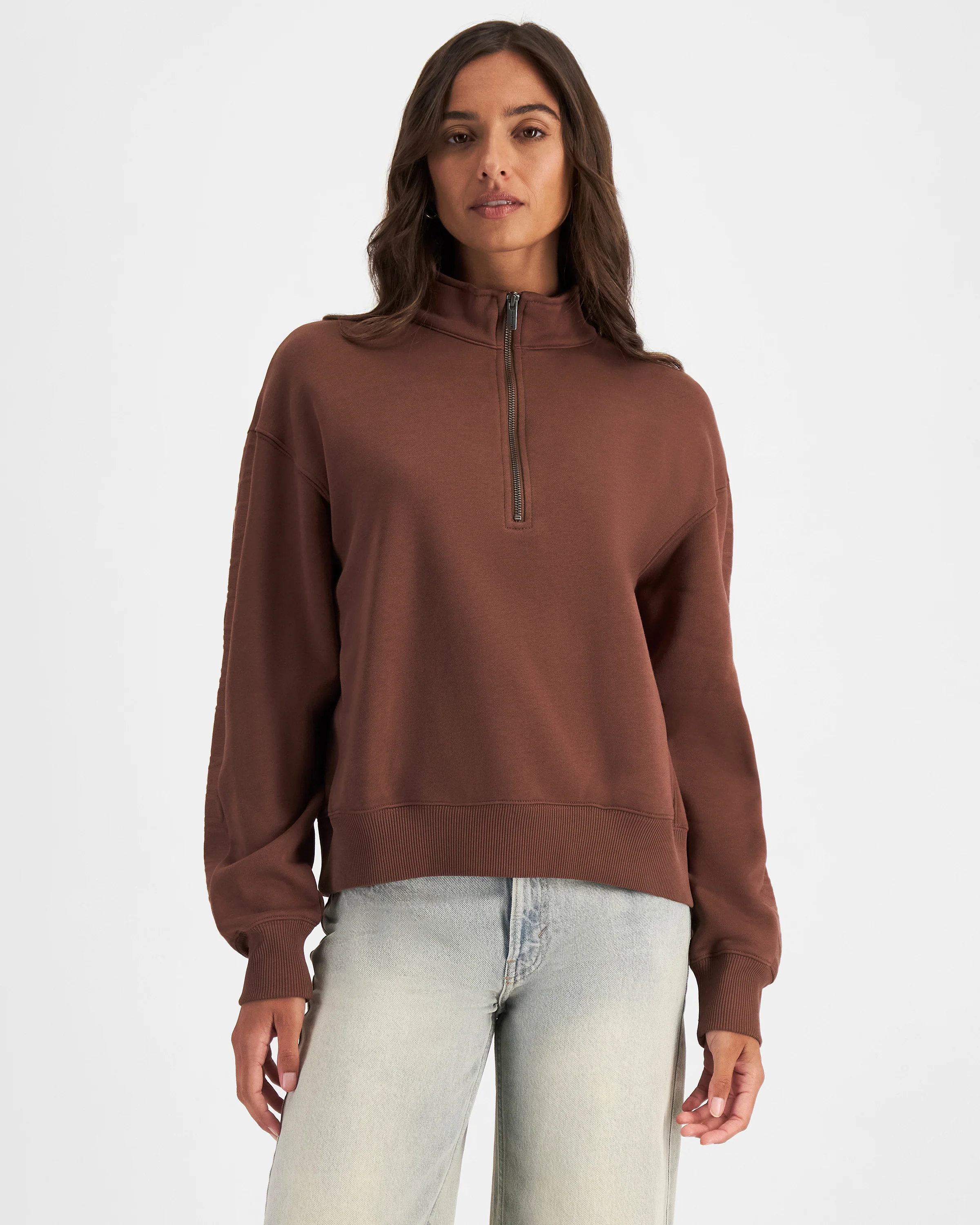 Rochester Half Zip Crew
