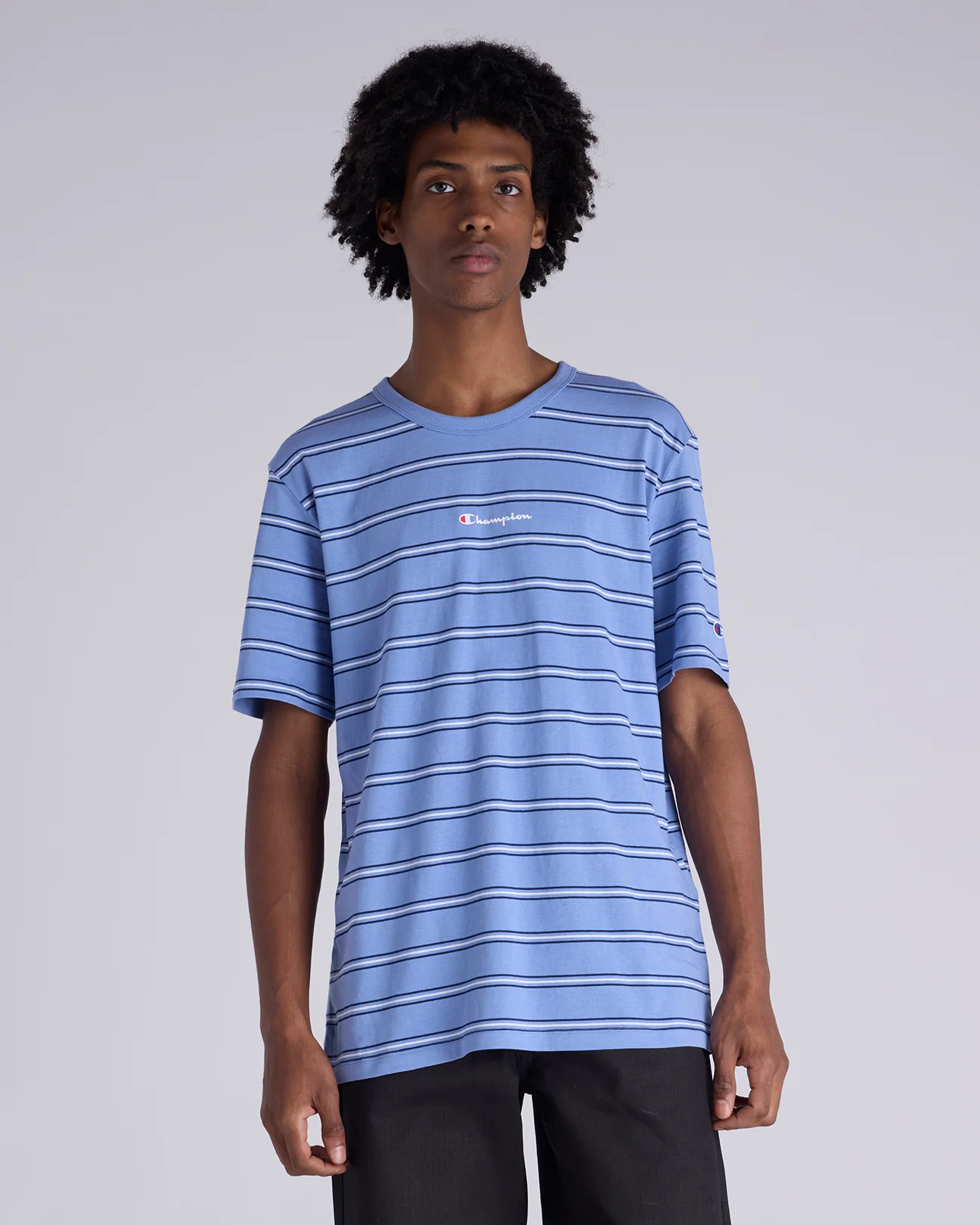 Script Stripe Tee